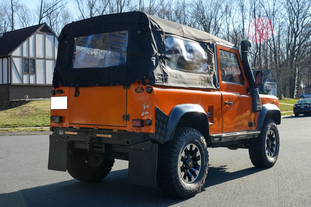 1995 Land Rover Defender 90 RHD Convertible for sale